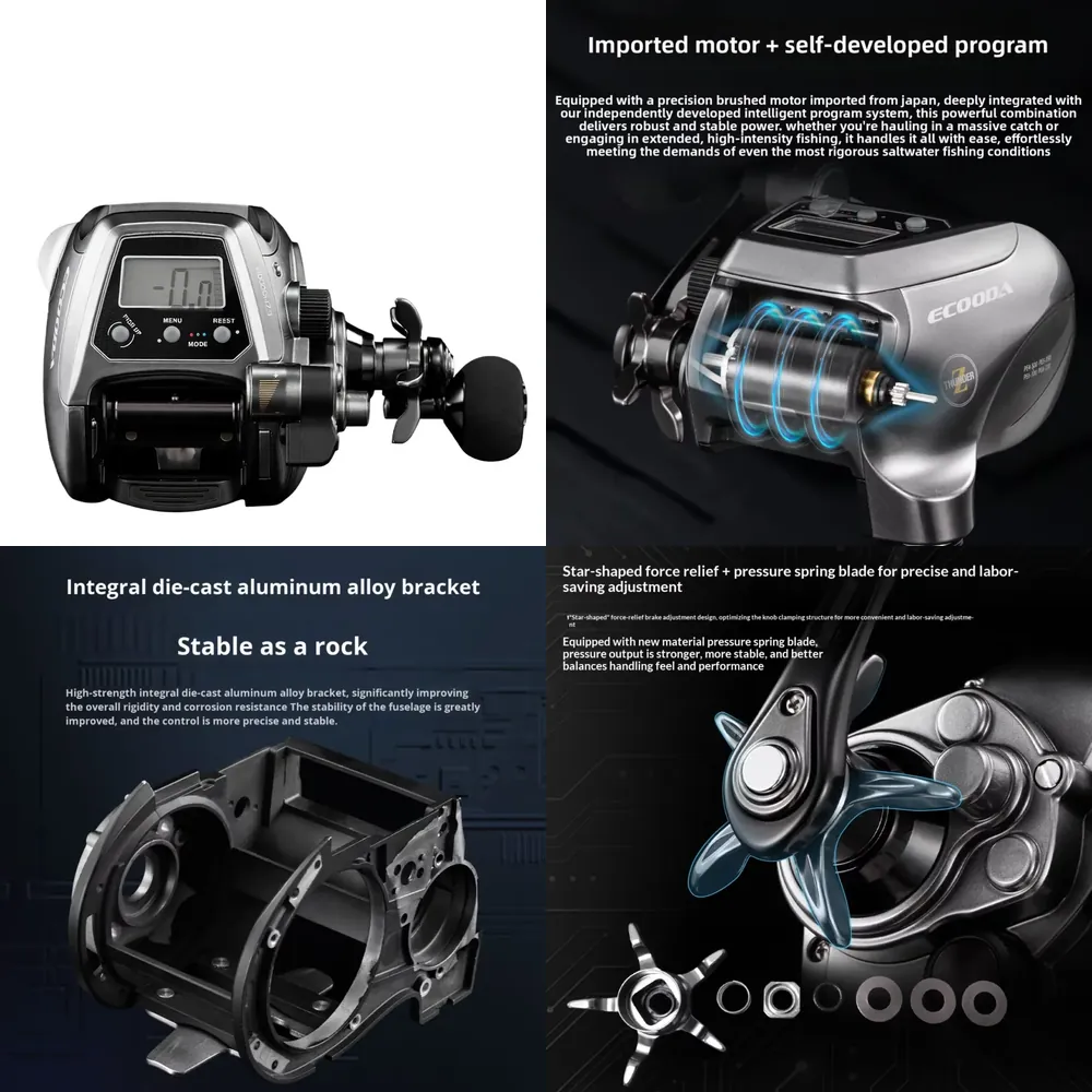 Electric Fishing Reel - 【2026 Hot Selling】 Ecooda New EZH5000