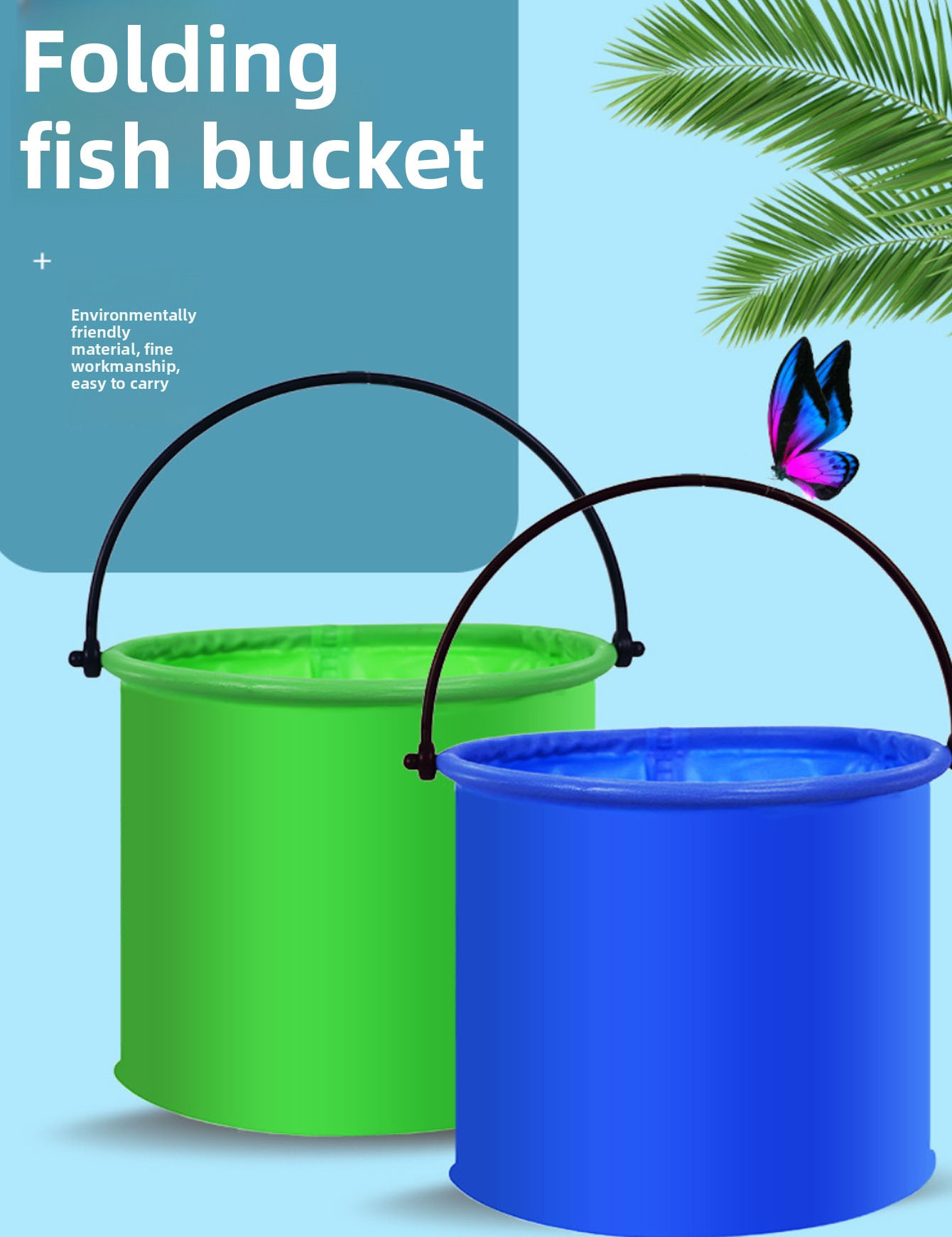 Fishing Equipment Clearance - Telescopic Fishing Bucket, Extendable Tool, Beach