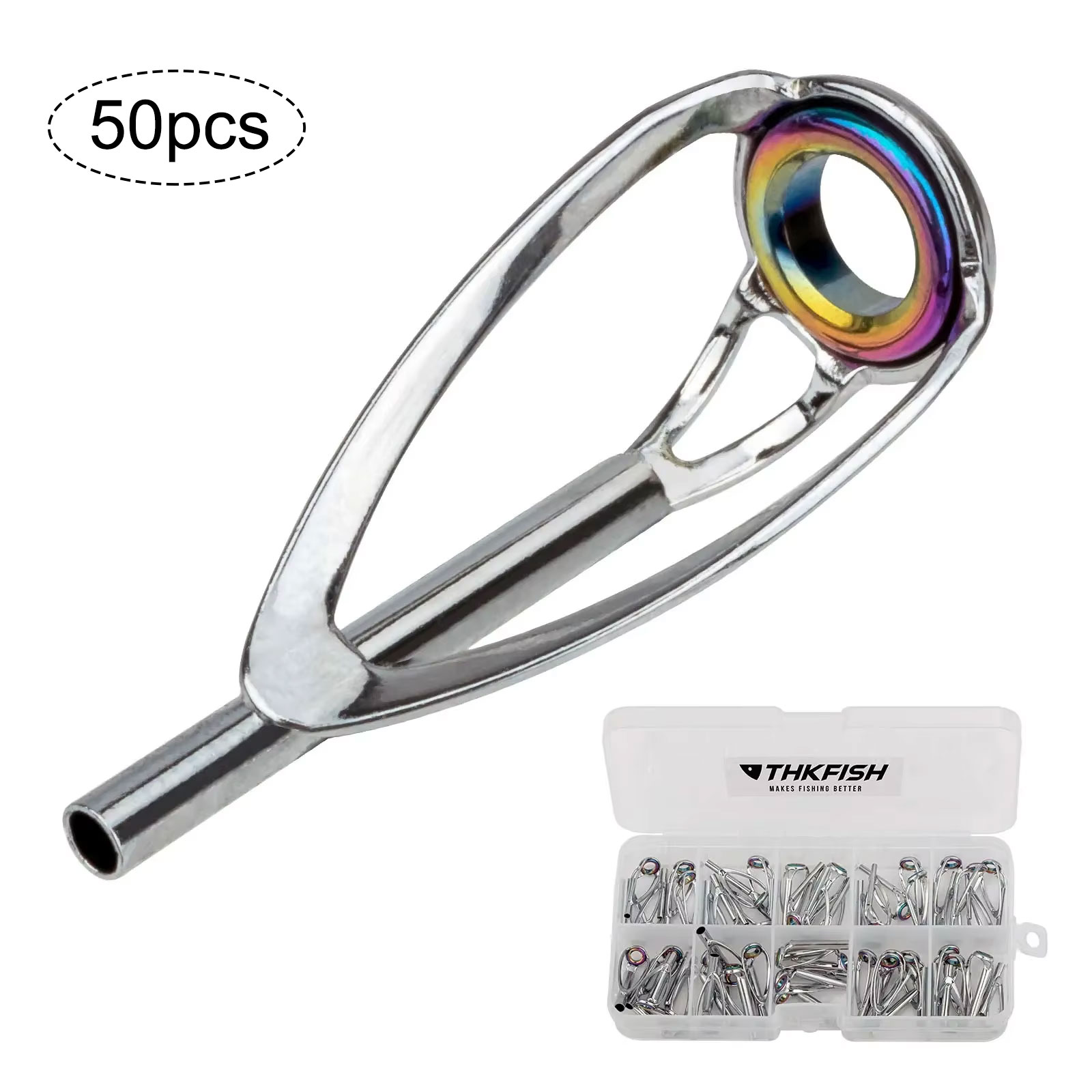Fishing Equipment Guide - 50pcs Fishing Rod Tip Top Repair