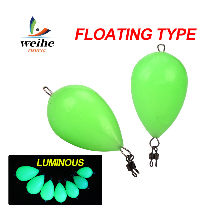 Night Float Fishing - WEIHE 1PC Glow-in-the-dark Fishing Bobber Angling