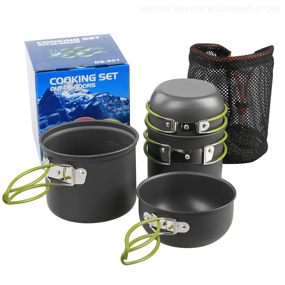 Fishing Equipment Kitchener - Camping Tableware Kit Outdoor Cookware Set