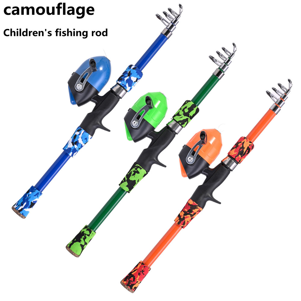 Portable telescopic camouflage - đánh giá và giá Fishing Equipment For Kids