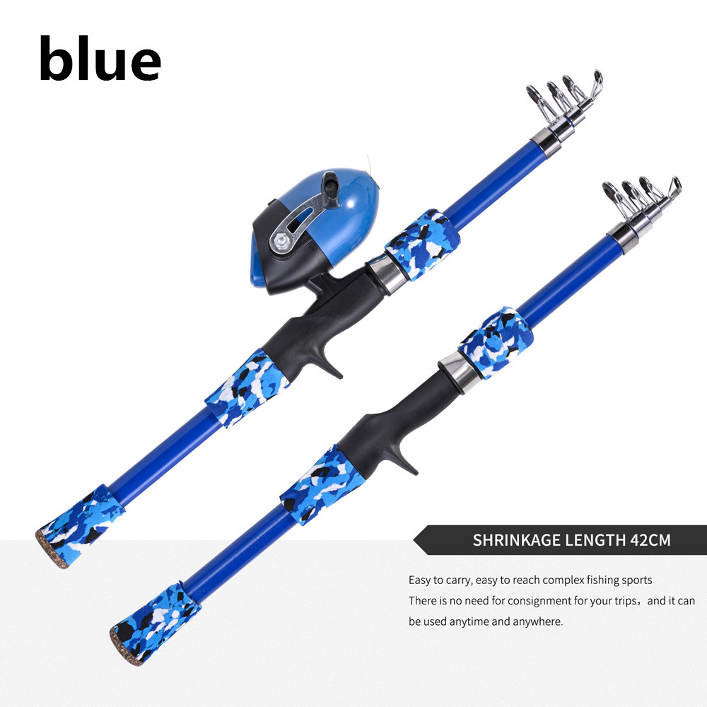 Portable telescopic camouflage - đánh giá và giá Fishing Equipment For Kids