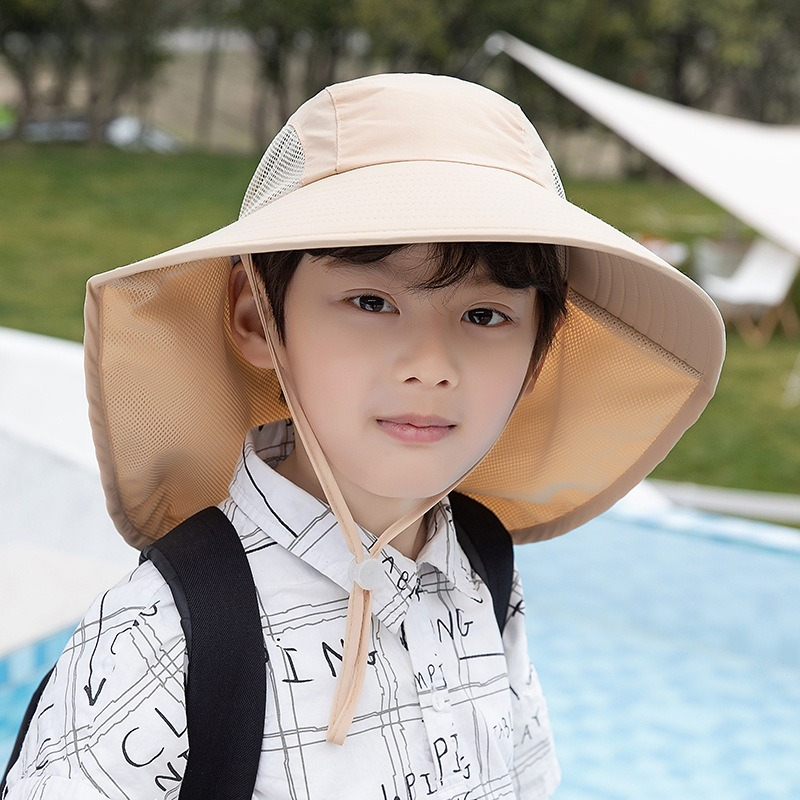 Kids Sun Hat with Neck Flap UV - đánh giá và giá Fishing Equipment For Kids