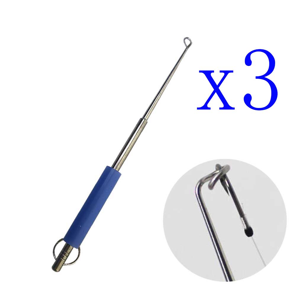 3-Pack Stainless Steel Fish Ho - đánh giá và giá Fishing Equipment Parts