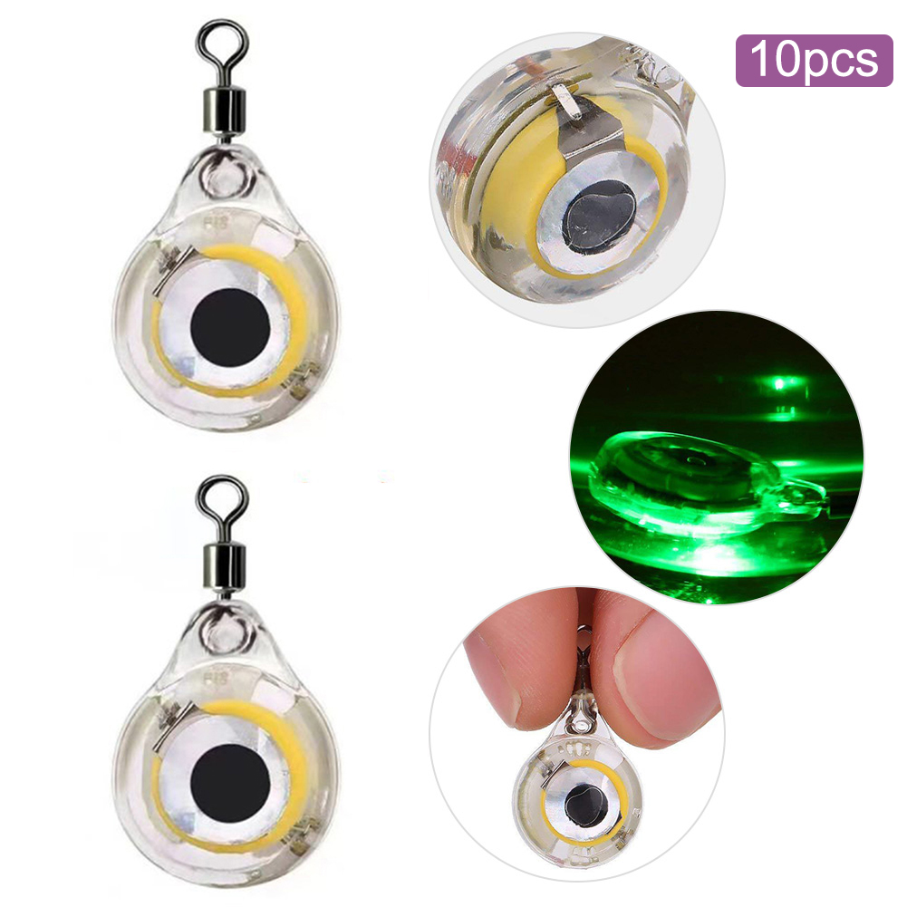 10pcs LED Attracting Fish Ligh - đánh giá và giá Fishing Equipment In China