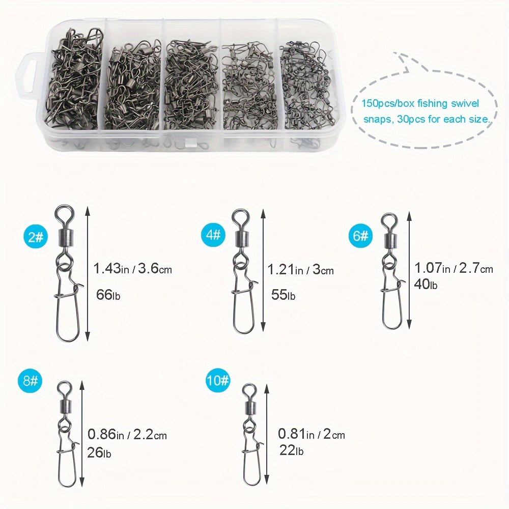 95/210 PCS Set Fishing Connect - đánh giá và giá Fishing Equipment For Beginners