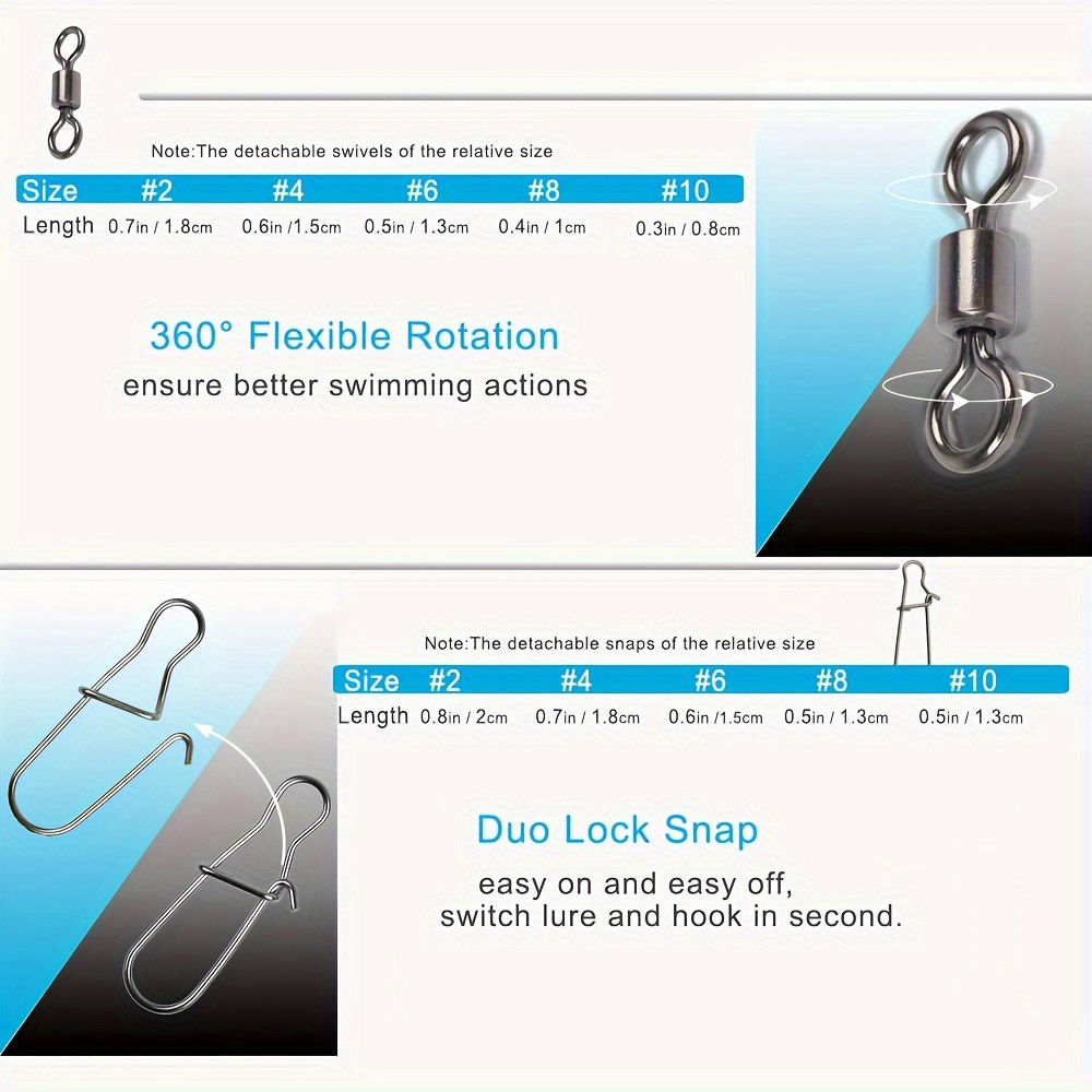 95/210 PCS Set Fishing Connect - đánh giá và giá Fishing Equipment For Beginners