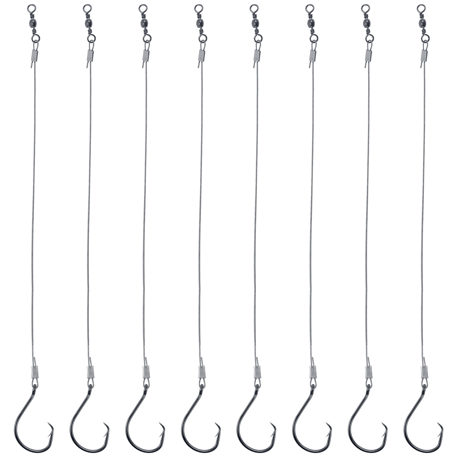 5pcs Surf Fishing Rig with 1/0 - đánh giá và giá Snell Fishing Rig