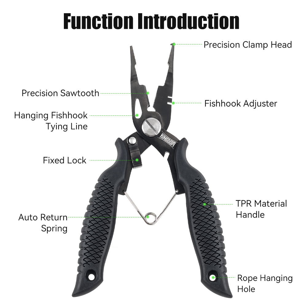 Kingdom Fishing Pliers Multifu - đánh giá và giá Fishing Equipment Parts