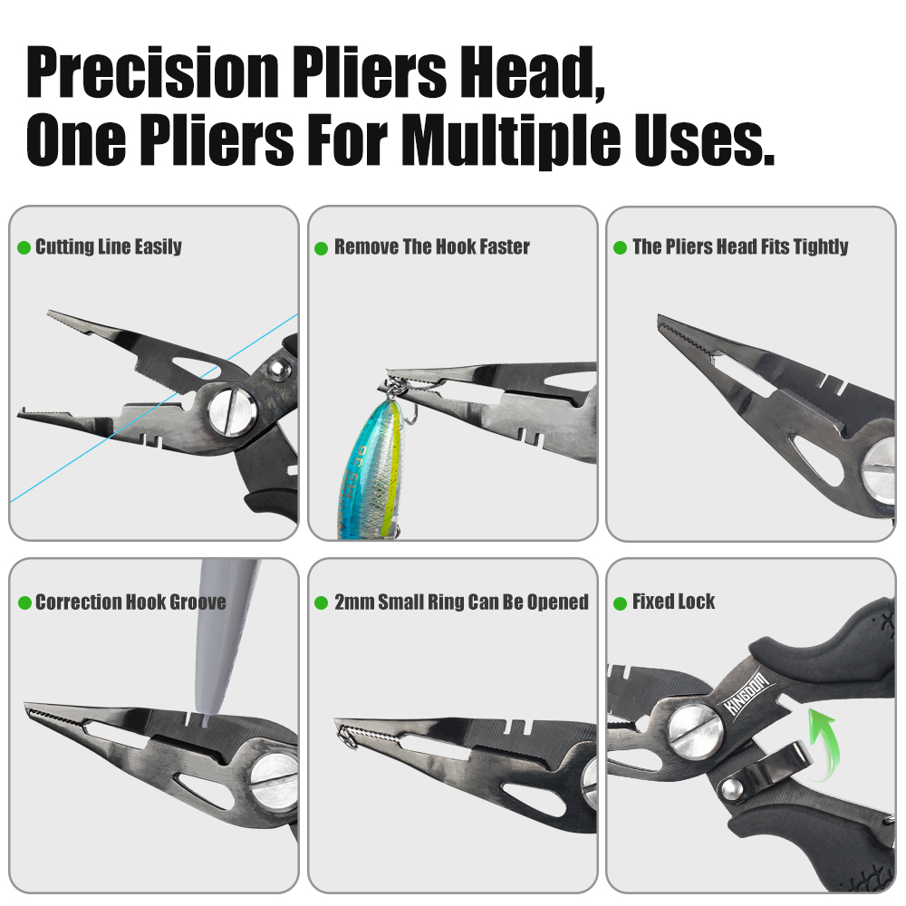 Kingdom Fishing Pliers Multifu - đánh giá và giá Fishing Equipment Parts