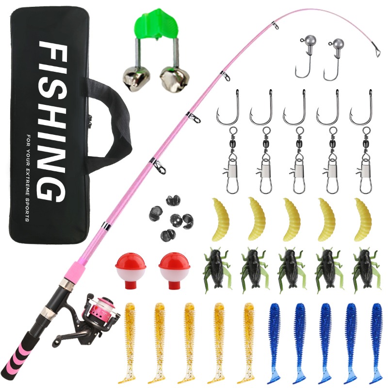 Kids Adult Beginner Fishing Ro - đánh giá và giá Fishing Equipment For Kids