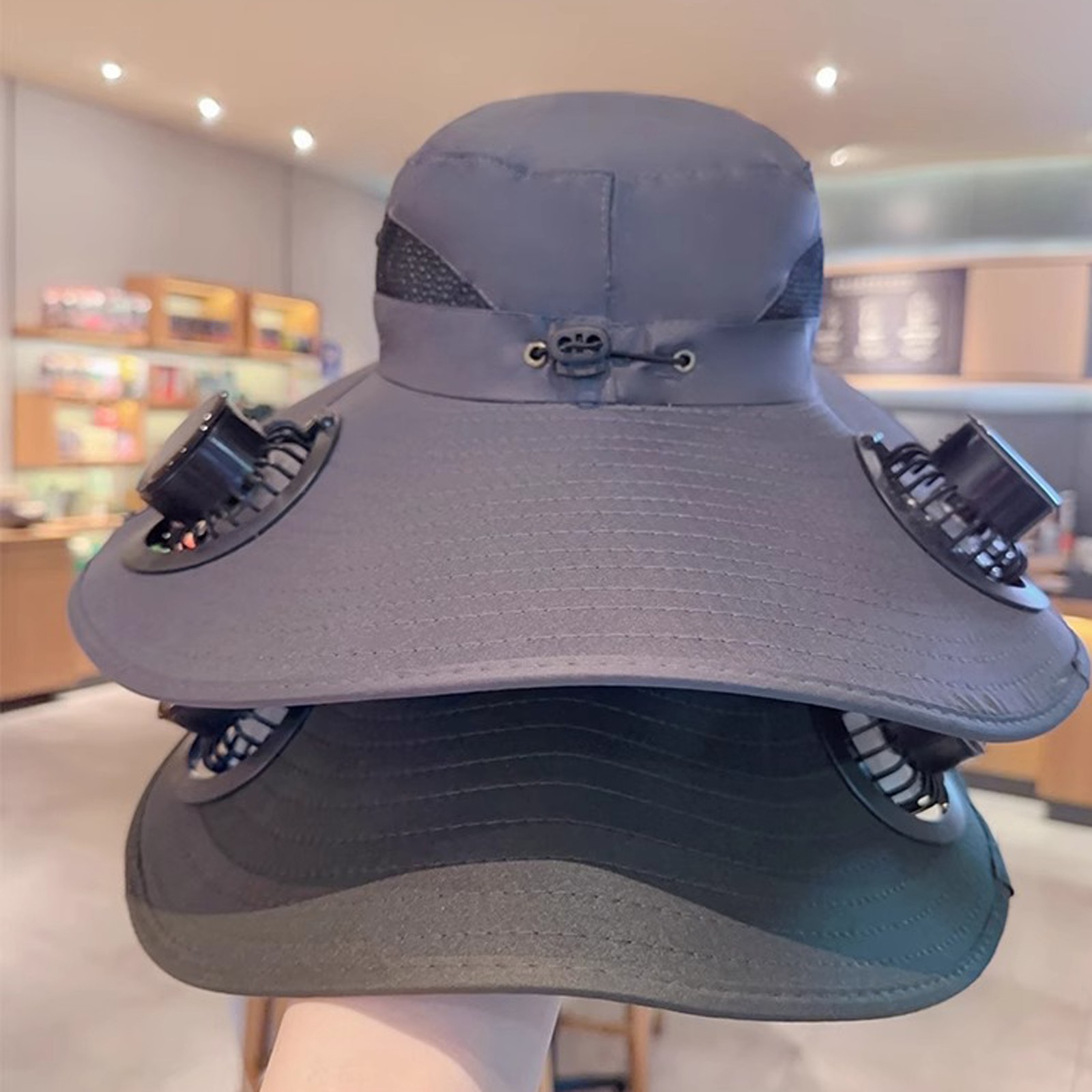 Solar Fan Equipped Wide Brim S - đánh giá và giá Fishing Equipment In China