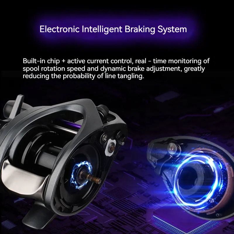 HELLCAT DC Baitcasting Reel 8K - đánh giá và giá Electric Fishing Reel