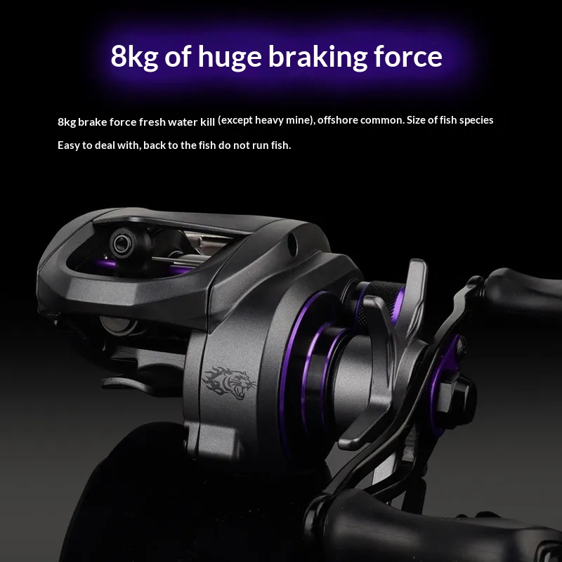 HELLCAT DC Baitcasting Reel 8K - đánh giá và giá Electric Fishing Reel