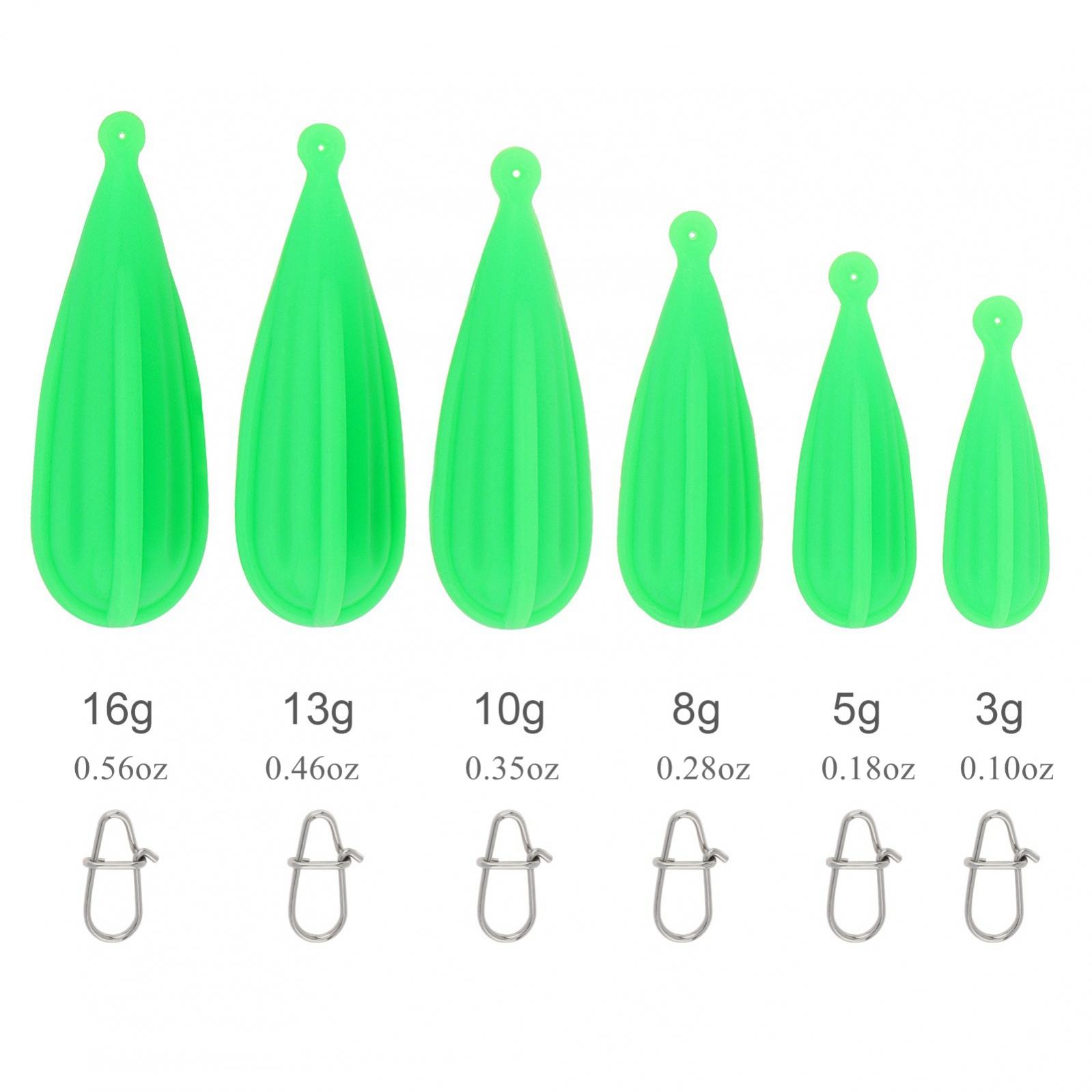 Glow in Dark Silicone 3g 5g 8g - đánh giá và giá Night Float Fishing