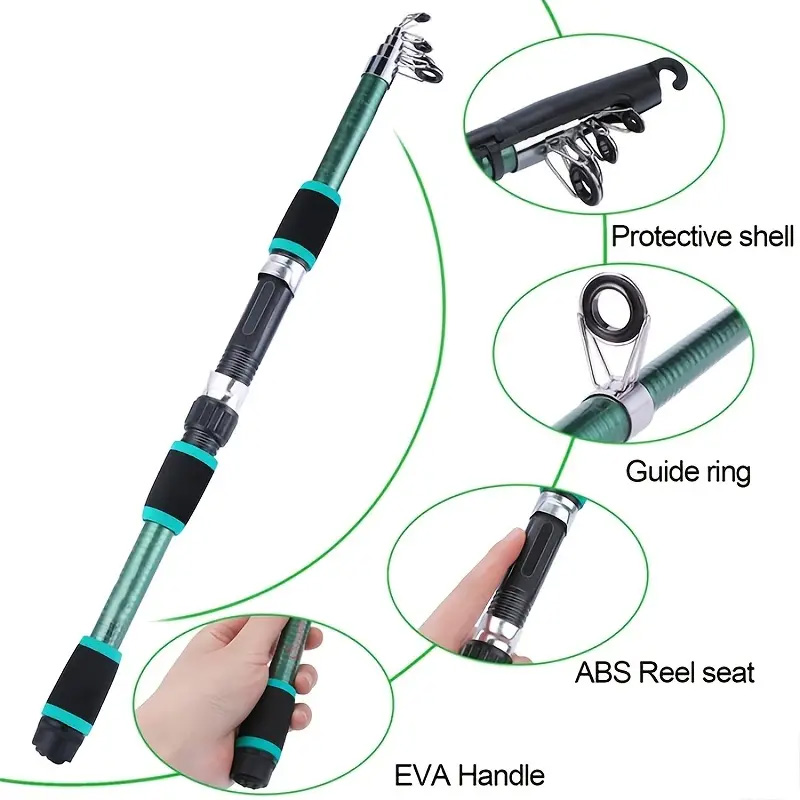 Fishing rod full set, fishing  - đánh giá và giá Fishing Equipment For Kids
