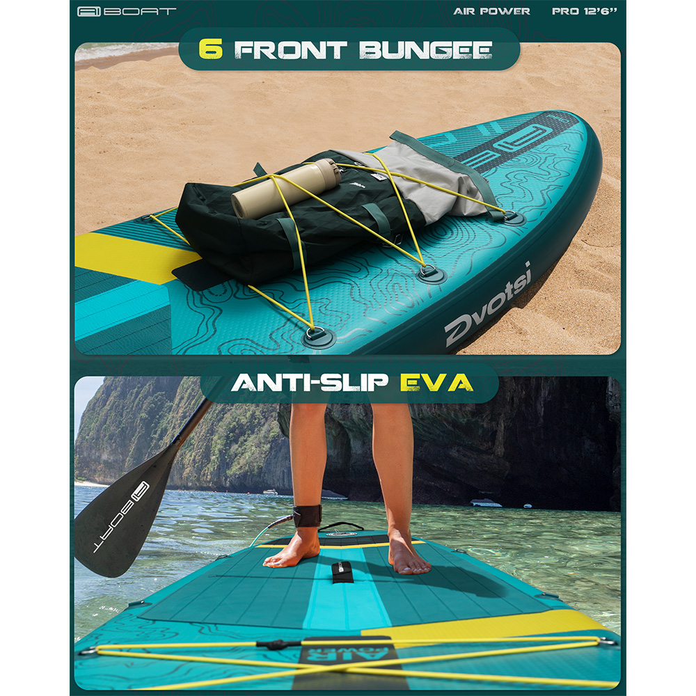 AIBOAT Green Pro SUP Waterproo - đánh giá và giá Fishing Equipment For Beginners