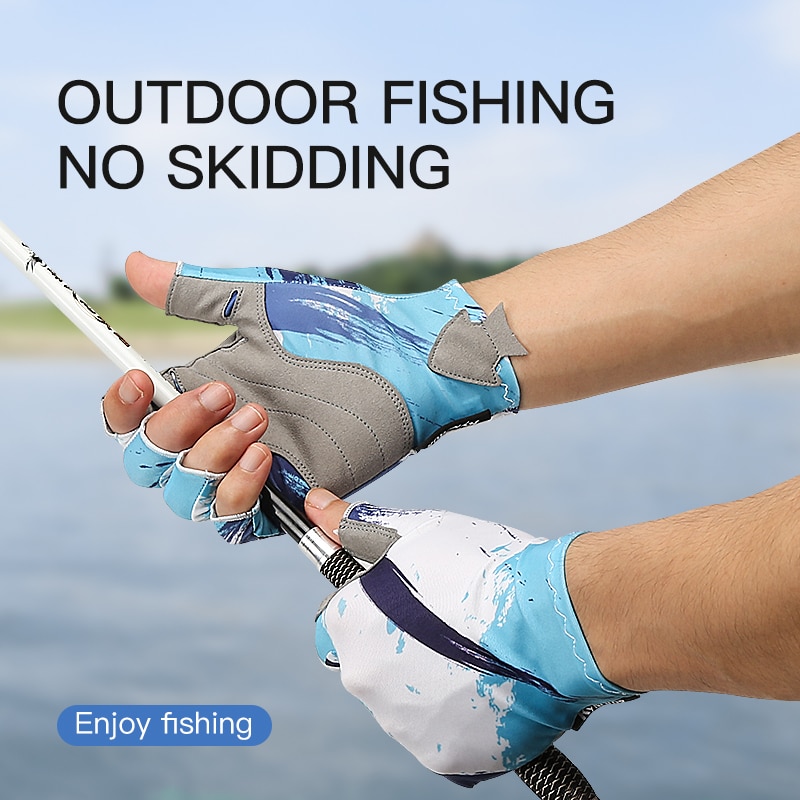Fishing Gloves Men Women Half- - đánh giá và giá Fishing Equipment In China