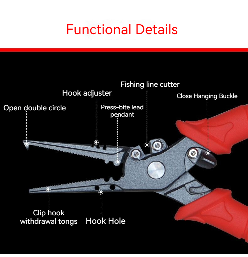 High-Precision Luya Pliers Mul - đánh giá và giá Fishing Equipment Parts