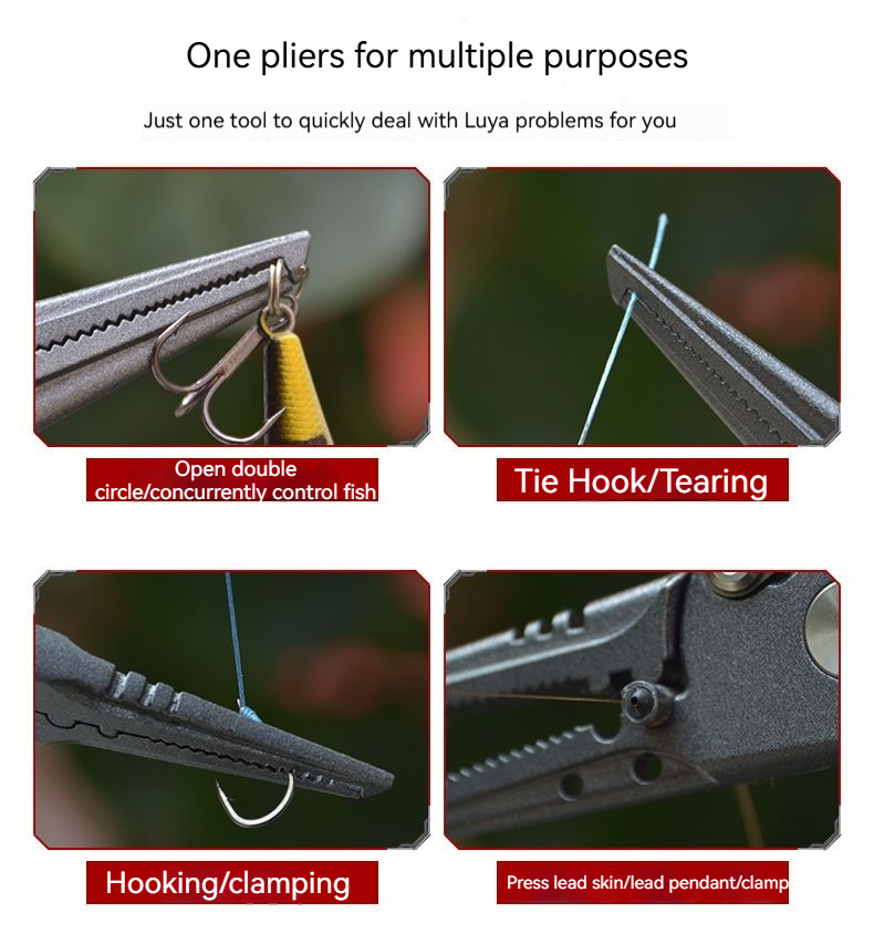High-Precision Luya Pliers Mul - đánh giá và giá Fishing Equipment Parts