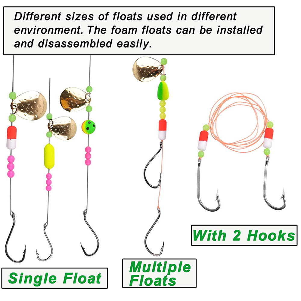 Bộ 50 Câu Cá Giàn Khoan Phao X - đánh giá và giá Snell Fishing Rig
