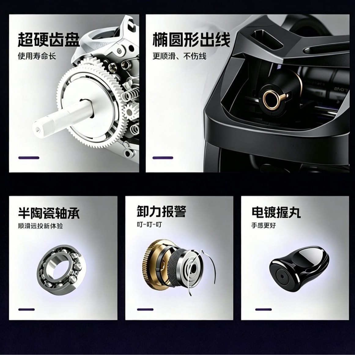 C1 Baitcasting Reel 3 Brake Sy - đánh giá và giá Electric Fishing Reel
