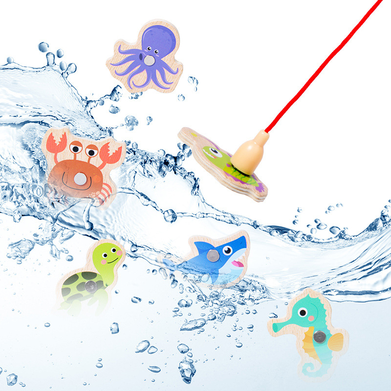 Wooden Magnetic Fishing Toys f - đánh giá và giá Fishing Equipment For Kids
