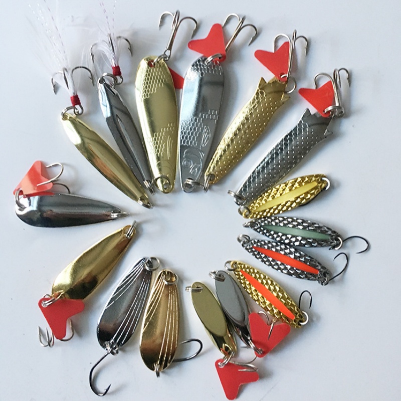 Fishing Lure Kit 16 Pcs Sets T - đánh giá và giá Fishing Equipment For Beginners