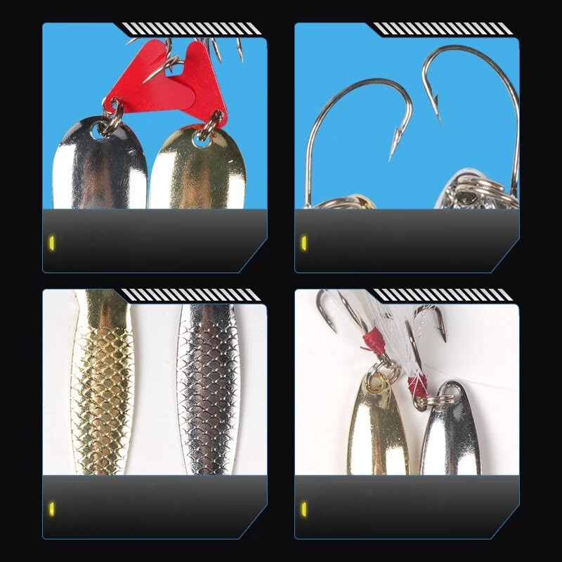 Fishing Lure Kit 16 Pcs Sets T - đánh giá và giá Fishing Equipment For Beginners