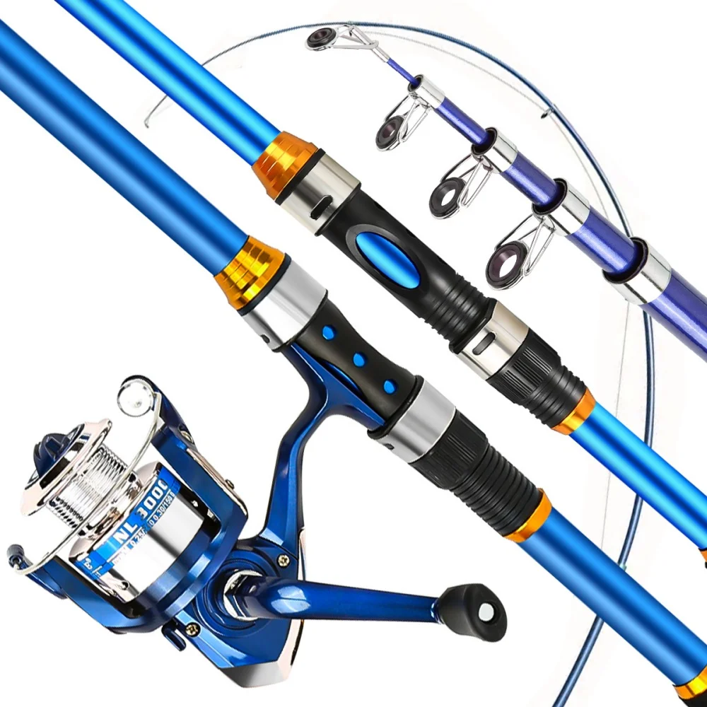 2.1-3.6M Telescopic Glass Fibe - đánh giá và giá Fishing Equipment For Kids