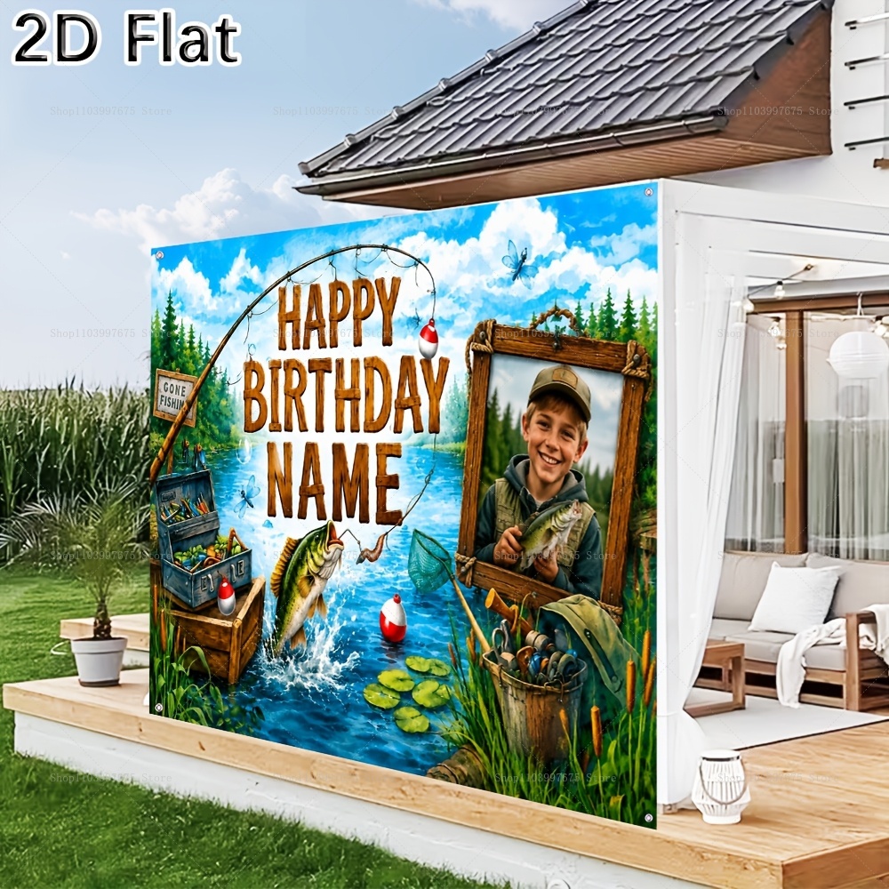 Custom Name Photo fishing-them - đánh giá và giá Fishing Equipment For Kids