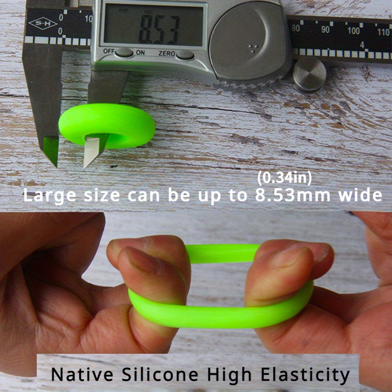 10 Pcs Rod Clip Silicone High  - đánh giá và giá Fishing Equipment Clearance