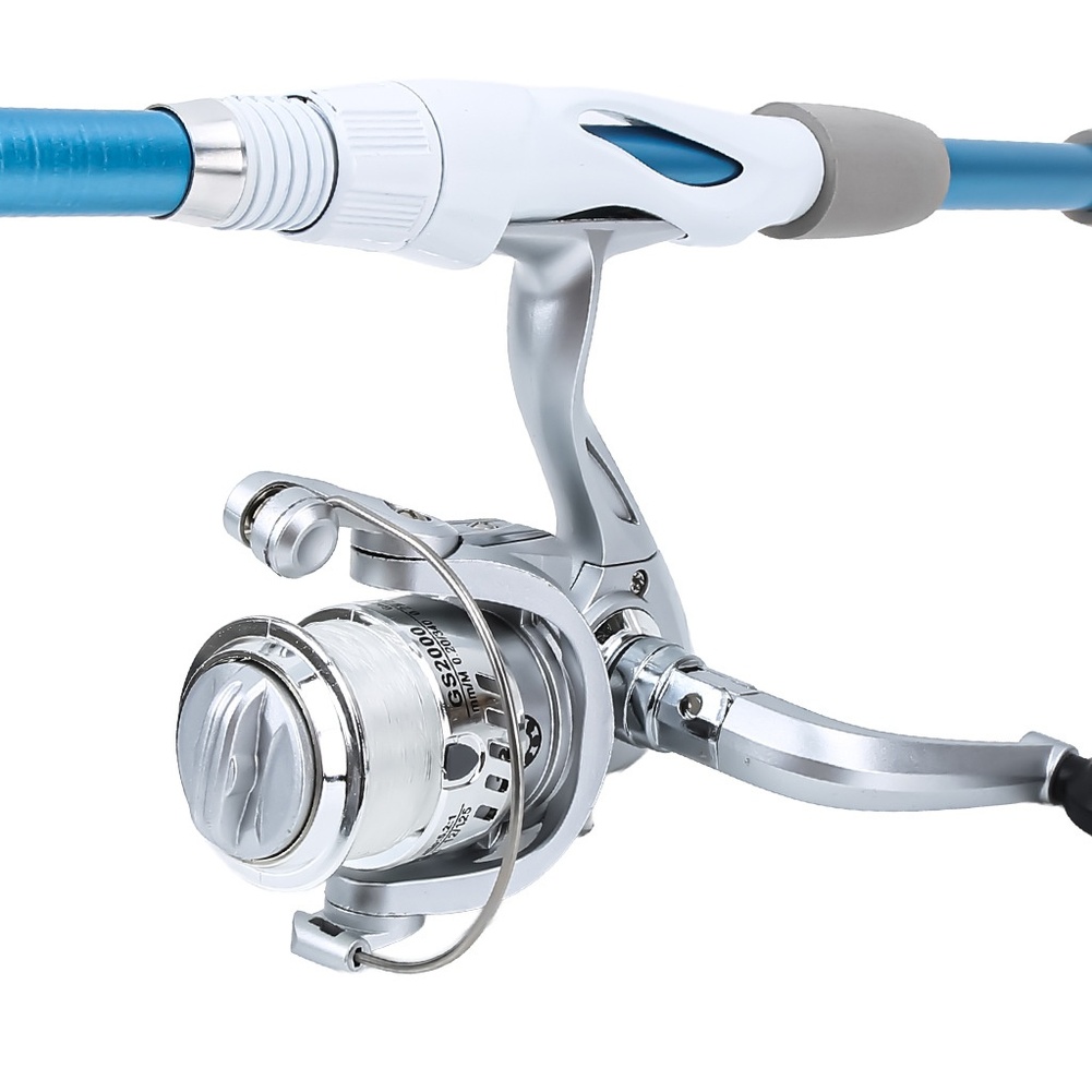 Blue White 1.8M Fishing Rod Re - đánh giá và giá Fishing Equipment For Kids