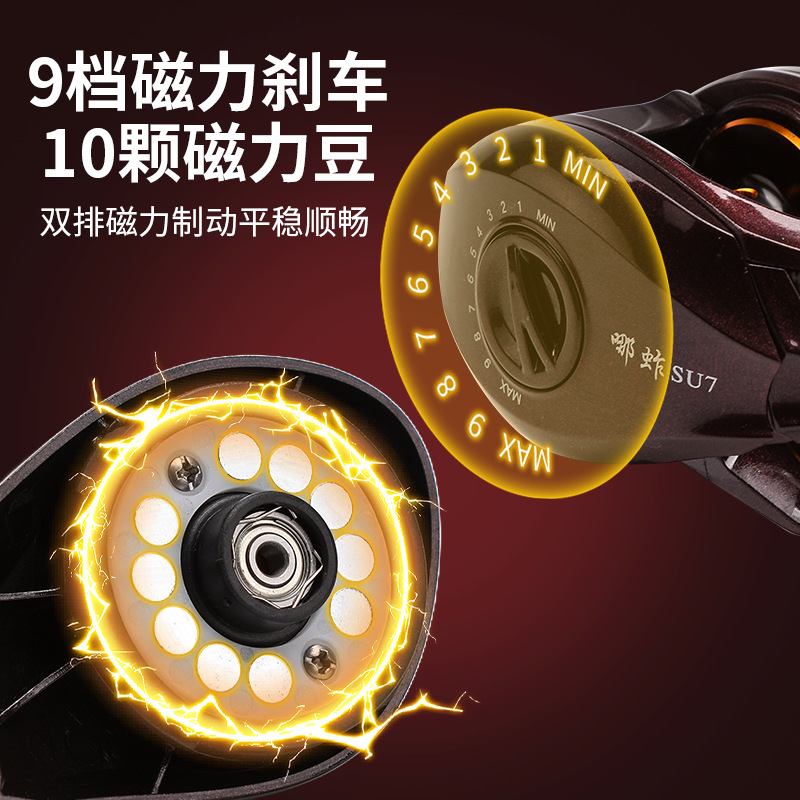 150g Ultralight Baitcasting Re - đánh giá và giá Electric Fishing Reel