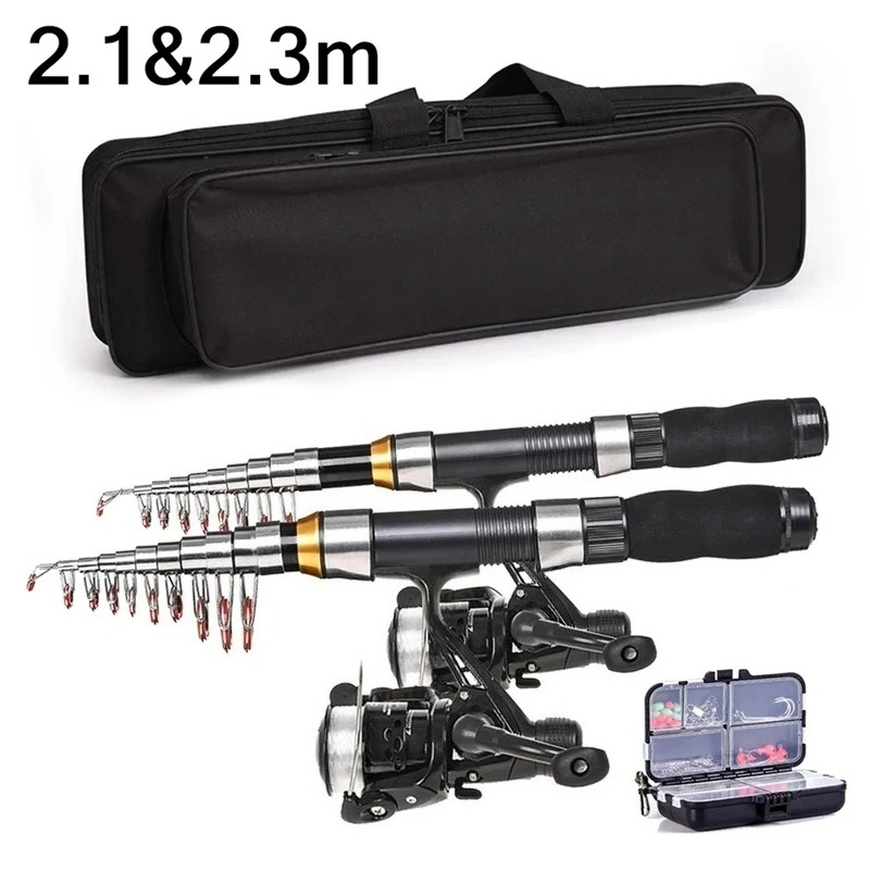 BRAVMAK 2.1/ 2.3 mTelescopic F - đánh giá và giá Fishing Equipment For Kids