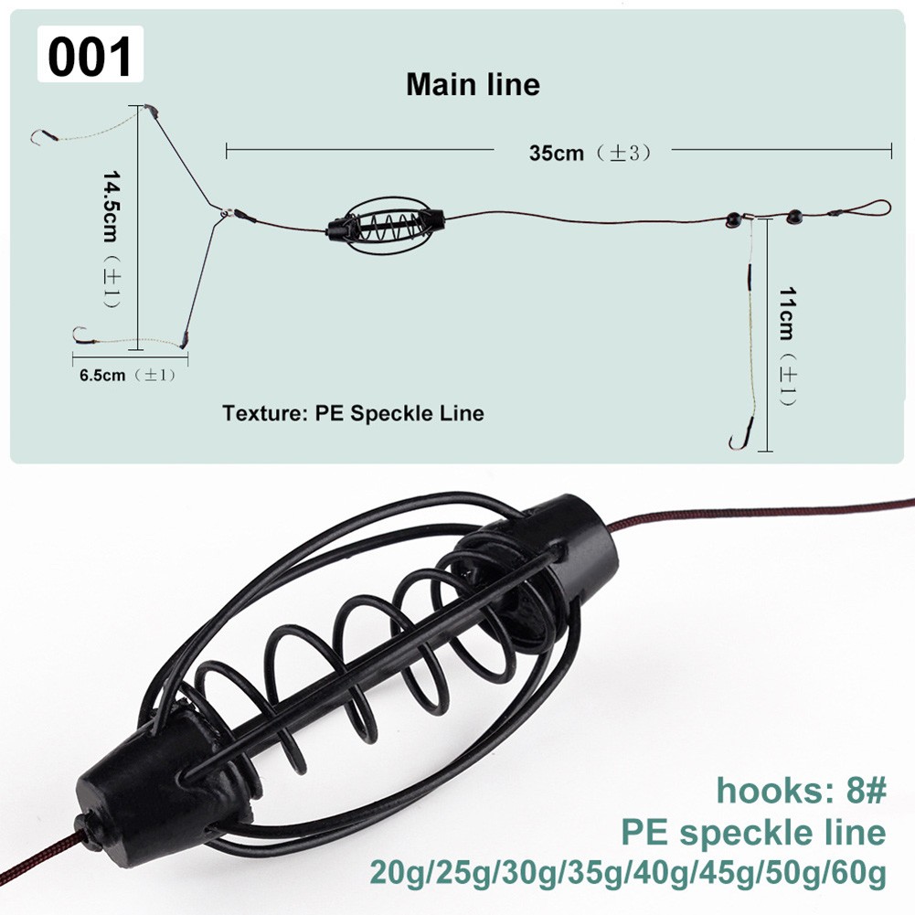 1PCS Carp Fishing Feeder Europ - đánh giá và giá Fishing Equipment Set